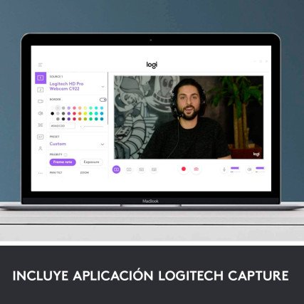 Cámara Web C920 Logitech
