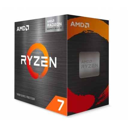 Procesador AMD Ryzen 7 5700G Radeon Graphics AM4 3.8GHz (100-100000263BOX)