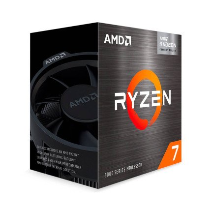 Procesador AMD Ryzen 7 5700G Radeon Graphics AM4 3.8GHz (100-100000263BOX)