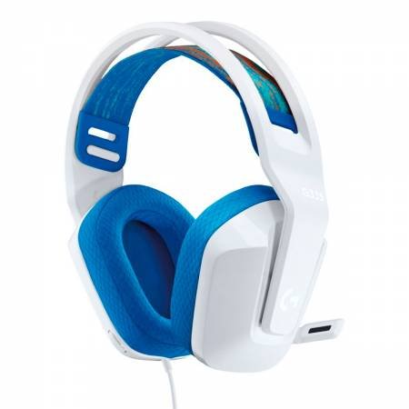 Diadema Logitech G335 3.5mm Discord PC XBOX PS White (981-001017)