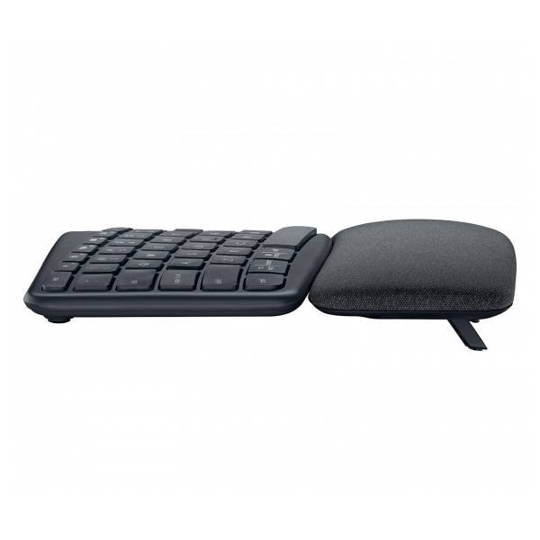 Teclado Logitech K860 Ergo BT USB Unif Reposamanos Graphite