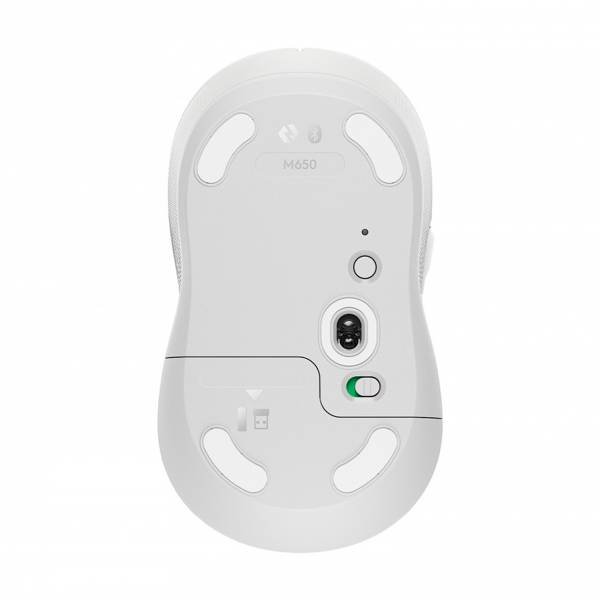 Mouse Logitech M650 Signature USB BT 4,000 DPI Off-White (910-006252)