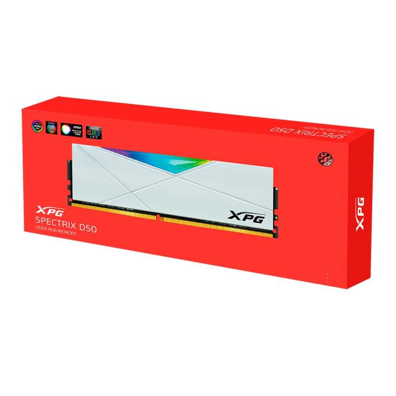 8GB 3600MHz Spectrix D50 Blanca XPG