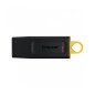 Memoria USB 3.2 de 128GB Negro/Amarillo Kingston