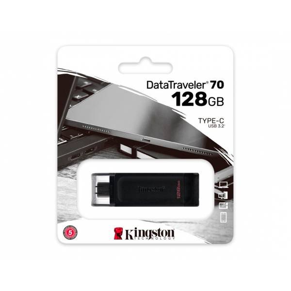 Memoria USB 128GB DataTraveler 70 Kingston