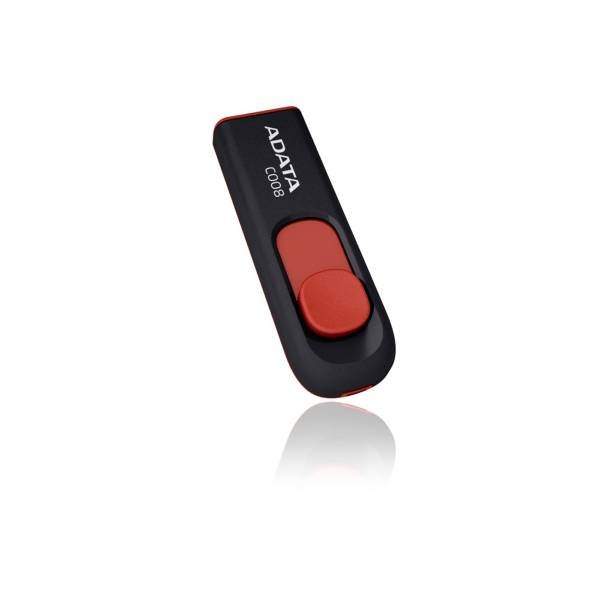 Memoria USB de 32 GB C008 Negro/Rojo Adata