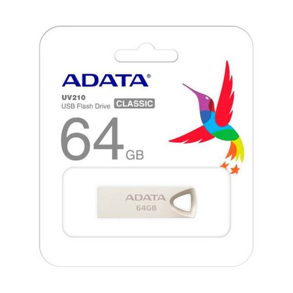 Memoria USB de 64GB UV210 Beige Adata