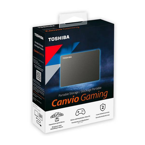 2TB Canvio Gaming Negro Toshiba