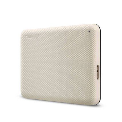 1TB Disco Duro Externo, Canvio Advance Blanco, Toshiba, USB 3.2 Gen 1