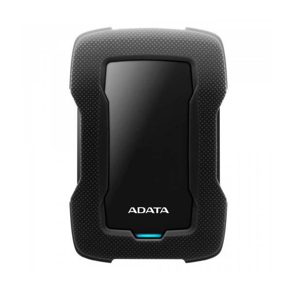 2TB Disco Duro Externo, HD330 Adata, Resistente A Golpes, USB 3.2, Negro