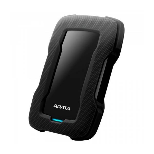 2TB Disco Duro Externo, HD330 Adata, Resistente A Golpes, USB 3.2, Negro