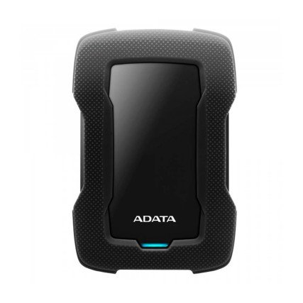 1TB Disco Duro Externo, HD330 Adata, Resistente a Golpes, USB 3.2, Negro