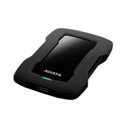 1TB Disco Duro Externo, HD330 Adata, Resistente a Golpes, USB 3.2, Negro