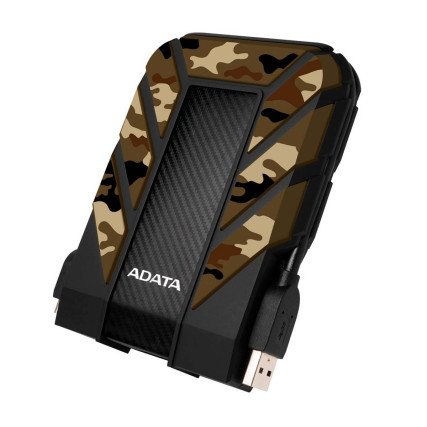 1TB Disco Duro Externo, Adata HD710M Pro 2.5'', USB 3.0, Camuflaje, A Prueba De Agua Y Golpes, Para Mac/PC