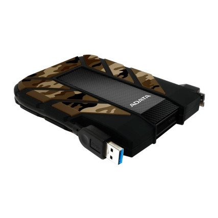 1TB Disco Duro Externo, Adata HD710M Pro 2.5'', USB 3.0, Camuflaje, A Prueba De Agua Y Golpes, Para Mac/PC