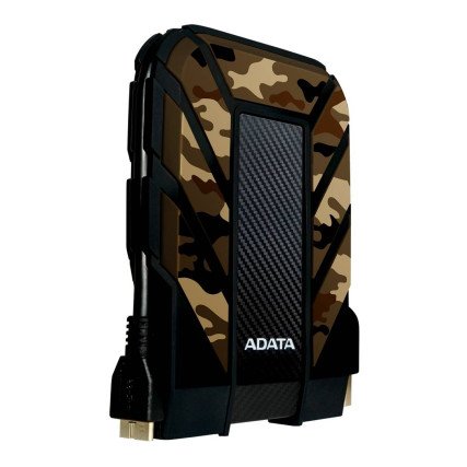1TB Disco Duro Externo, Adata HD710M Pro 2.5'', USB 3.0, Camuflaje, A Prueba De Agua Y Golpes, Para Mac/PC