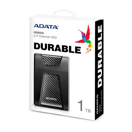 1TB HD650 USB 3.1 Negro Adata