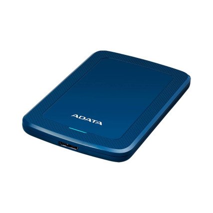 1TB Disco Duro Externo, HV300 Adata, USB 3.2, Azul, Slim