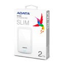 Disco Duro Externo Adata HV300 2TB 3.1 Blanco (AHV300-2TU31-CWH)