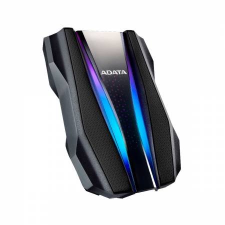 Disco Duro Externo Adata RGB HD770G 1TB 3.2 BL RGB AHD770G-1TU32G1-CBK