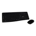 Kit Acteck MK450 Inalámbrico Teclado / Mouse 1600 DPI Negro AC-931748