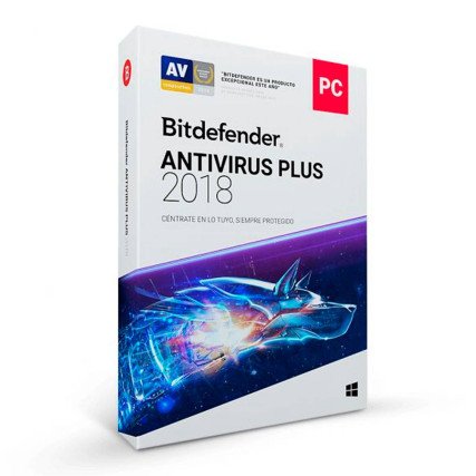 Antivirus Plus 5Usuario por 1año Bitdefender