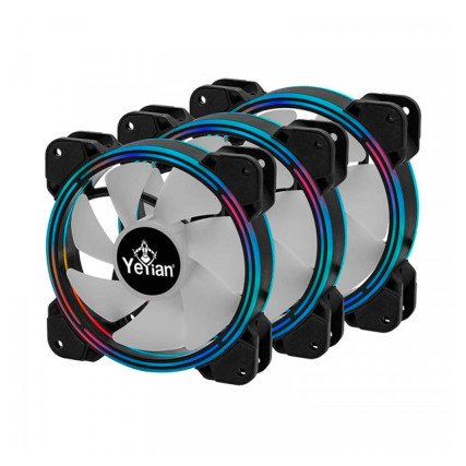 Kit Typhoon 120mmX3 Negro Yeyian