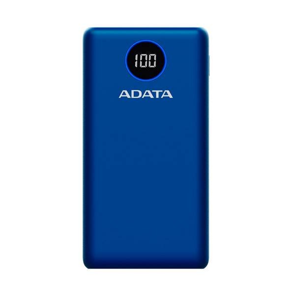 Cargador Portátil Digital P20000QCD Tipo C Azul Adata