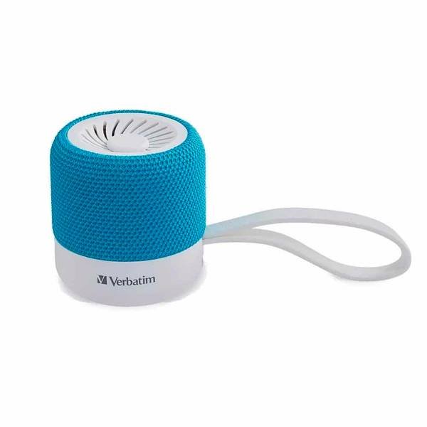 Mini altavoz inalámbrico Bluetooth Azul Verbatim