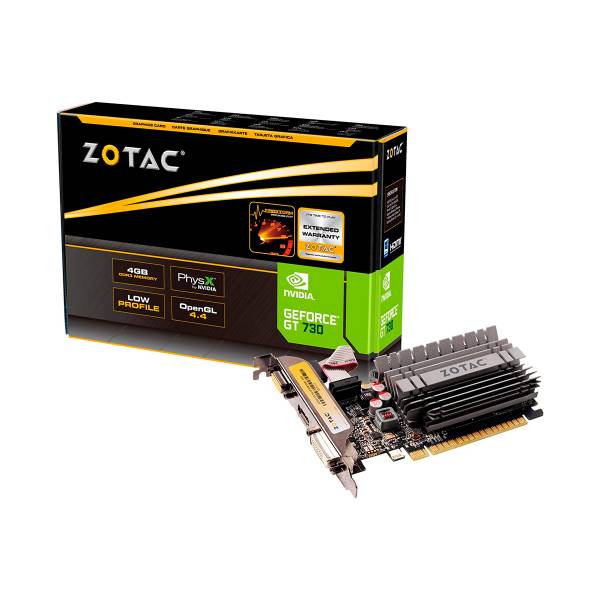 Tarjeta de Video Zotac NVIDIA GeForce GT 730 Zone Edition, 4GB GDDR3, PCI Express x16 2.0