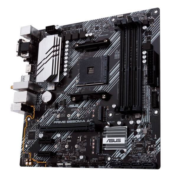 Tarjeta Madre Prime B550M-A AC Prime ASUS DDR4/ HDMI / Socket AM4 / USB 3.2 / WI-FI