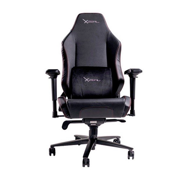 Silla Gamer XZ40 XZEAL, soporta hasta 150Kg, Negro, Reclinable