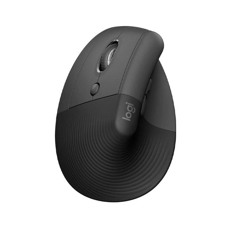 Mouse Logitech Lift Vertical P/Zur USB Bolt BT 4000DPI GR (910-006467)