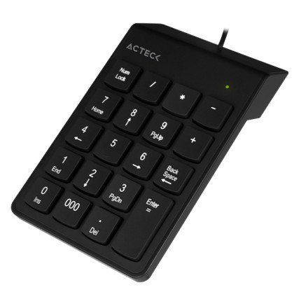 TN220 Teclado Numerico Alambrico USB Acteck