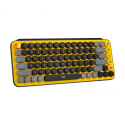 Teclado Logitech Pop Keys Mecan. BT USB Bolt Blast Yellow (920-010713)
