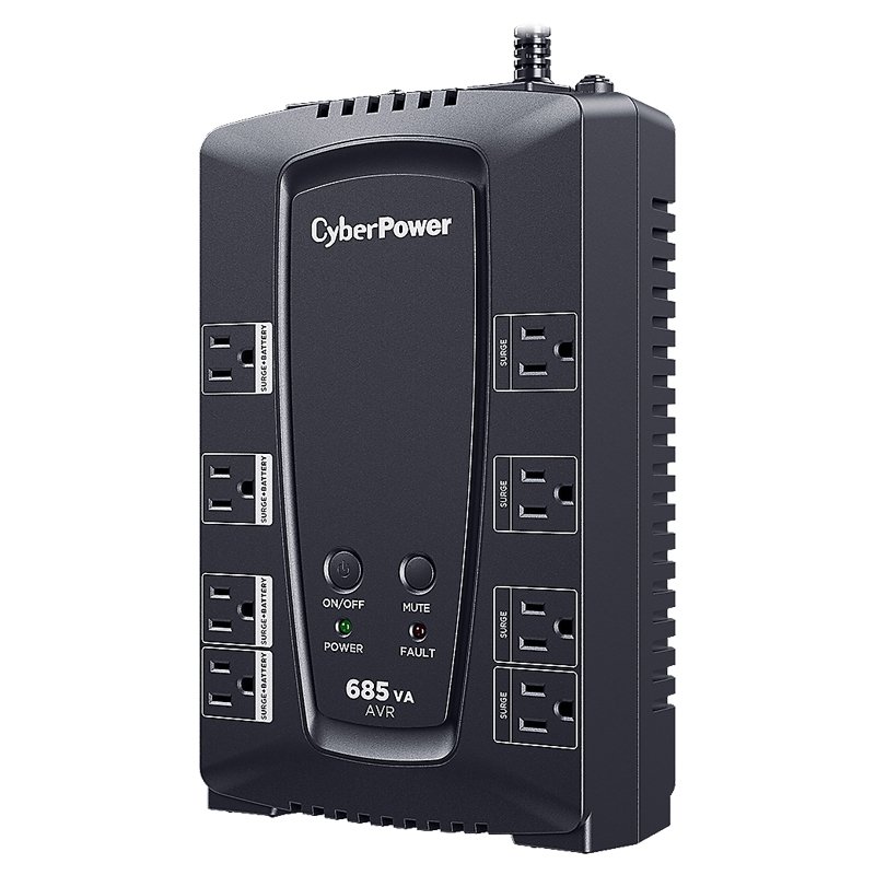 No Break CP685AVRG 390W 8 Contactos CyberPower