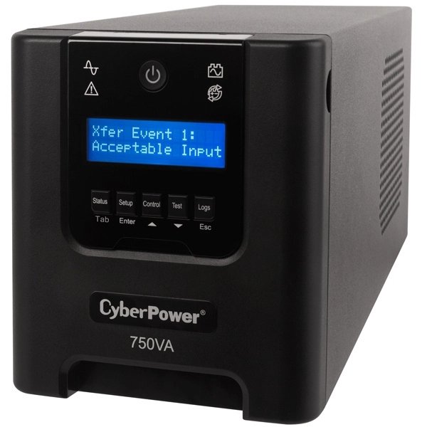 No Break PR750LCD 525W 6 Contactos CyberPower