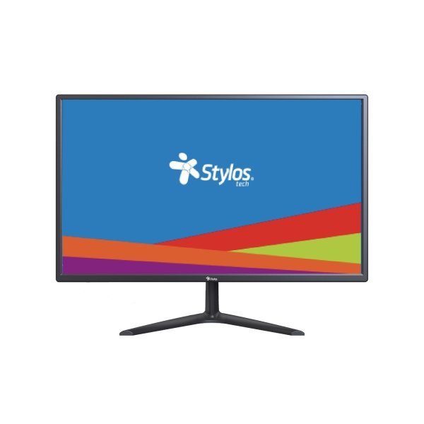 Monitor Stylos SMOT3 19" 60HZ 5MS LED HD HDMI VGA VESA Negro STPMOT3B