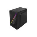 Gabinete Acteck Kioto Compact GC460 M-ATX 500W RGB 3.0 Acrílico Negro