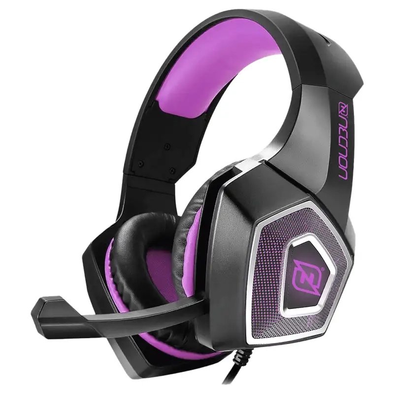 Diadema Necnon NBHG-DRAGON Gaming Alámbrico/Flexible/Vibración Fucsia NPAGDR13VI