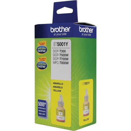 Botella de tinta BT5001Y Amarillo Brother
