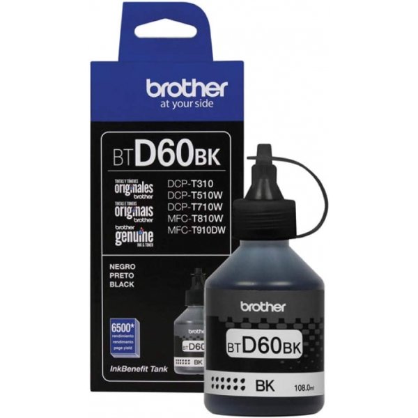 Botella de tinta BTD60BK Negro Brother