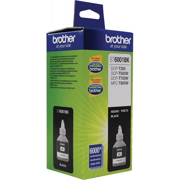 Botella de tinta BT6001BK Negro Brother