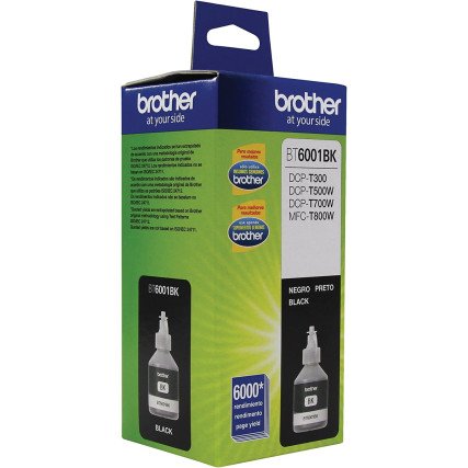 Botella de tinta BT6001BK Negro Brother