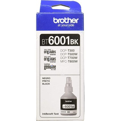 Botella de tinta BT6001BK Negro Brother