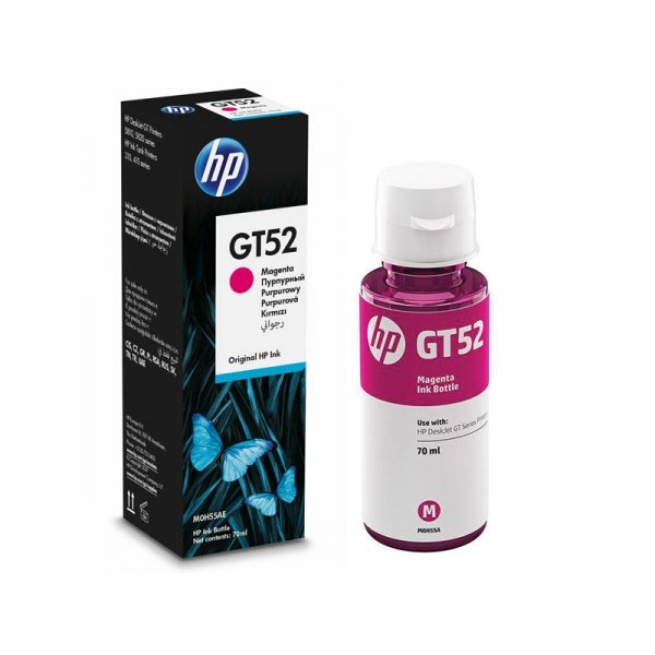 Botella de tinta GT52 Magenta HP