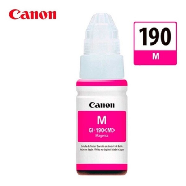 Botella de tinta GI-190 Magenta Canon