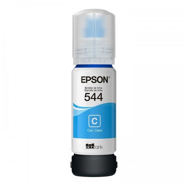 Botella de tinta EcoTank T544 Cyan Epson