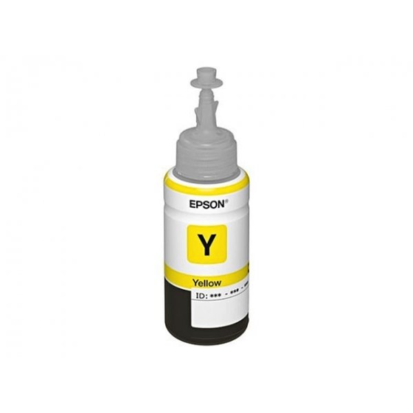 Botella de tinta EcoTank T673 Amarillo Epson