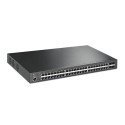 Switch administrado JetStream 48 Pto Gigabit y 4 Pto 10GE SFP+ L2+ con 48 Pto PoE+ TP-Link